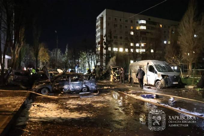 Харків зазнав нічної атаки дронами – 32 постраждалих і масштабні руйнування